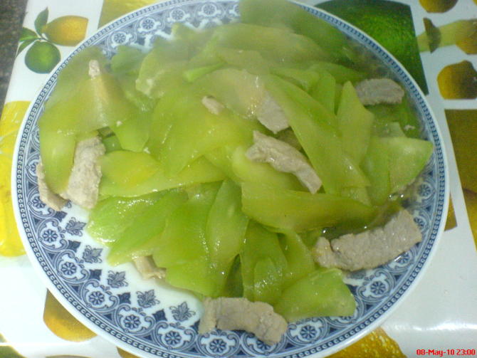 正X买菜送的，比我去货行买的还要嫩。