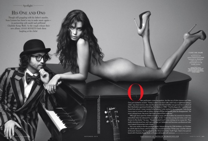 2010年11月刊，西恩·列侬与夏洛特·坎普·米尔赫（拍摄：Patrick Demarchelier）.jpg.jpg