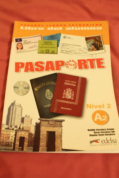 EOI官方语言学校教材Pasaporte A2内附CD