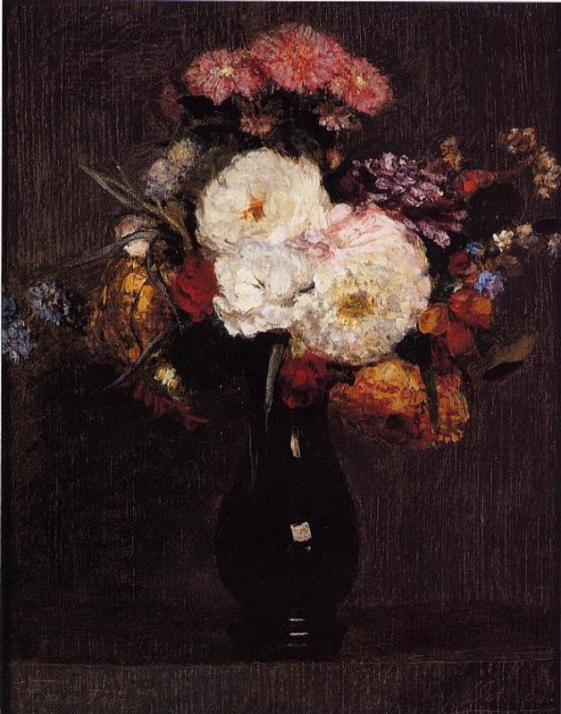 Dahlias, Queens Daisies, Roses and Corn Flowers.jpg
