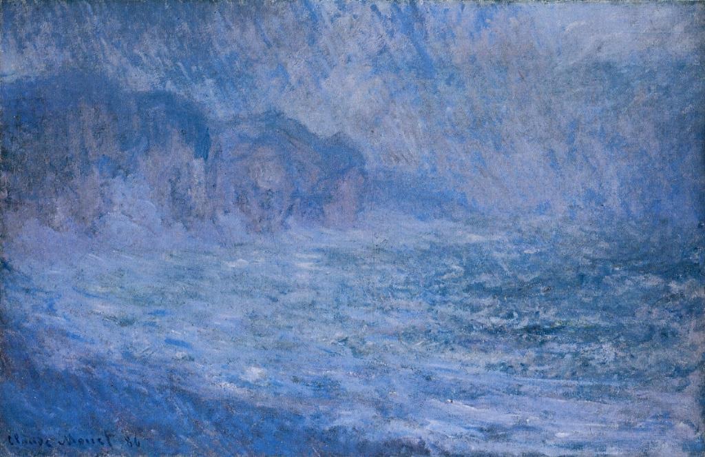 Cliff at Pourville, Rain.jpg