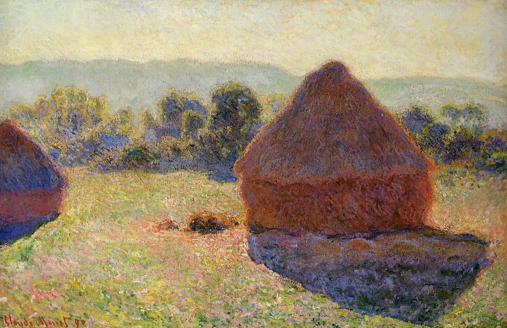 Grainstacks in the Sunlight, Midday.jpg