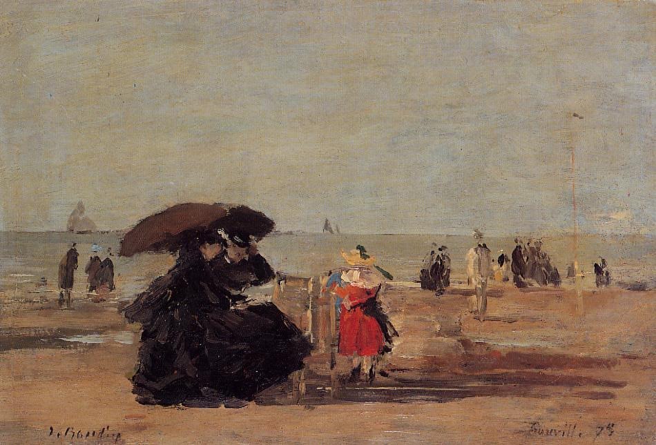 Trouville, Beach Scene 4.jpg