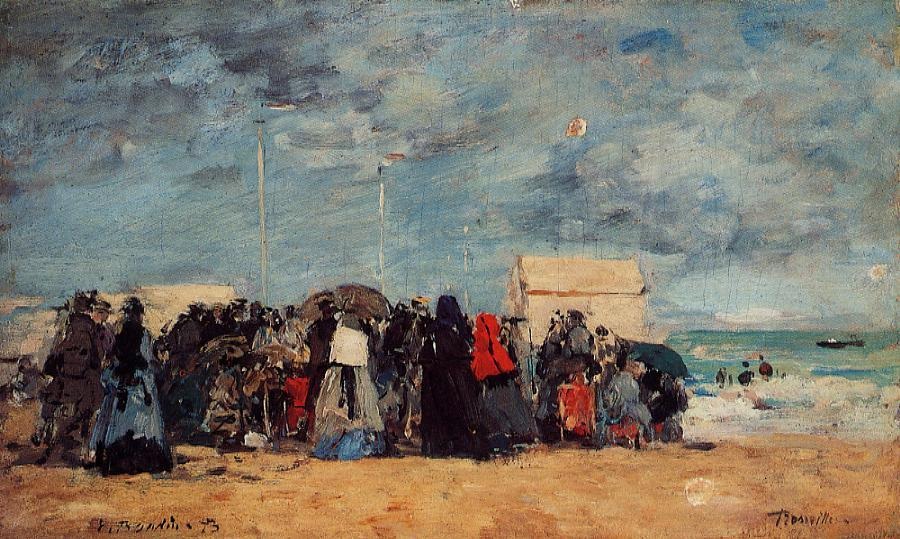 Trouville, Beach Scene 9.jpg