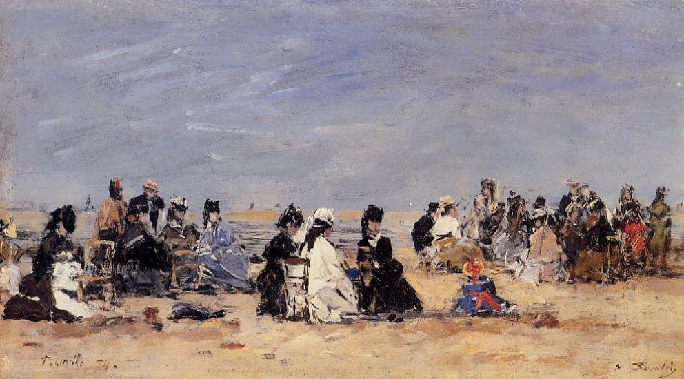 Trouville, Beach Scene 11.jpg