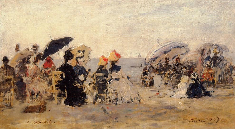 Trouville, Beach Scene 14.jpg