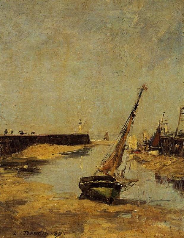 Trouville, the Jettys, Low Tide 3.jpg