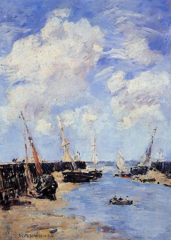 Trouville, the Jettys, Low Tide 4.jpg