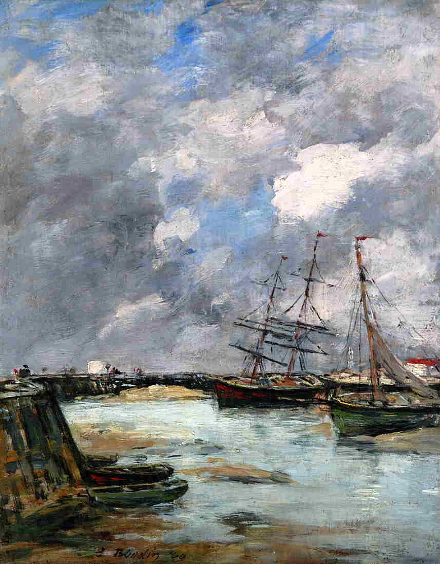 Trouville, the Jettys, Low Tide 5.jpg
