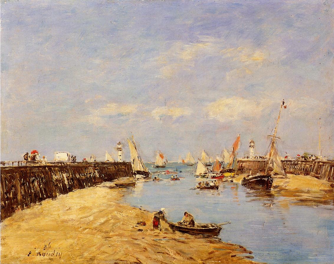 Trouville, the Jettys, Low Tide 7.jpg