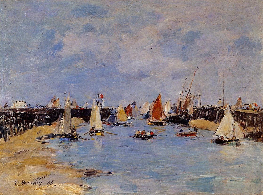 Trouville, the Jettys, Low Tide 8.jpg