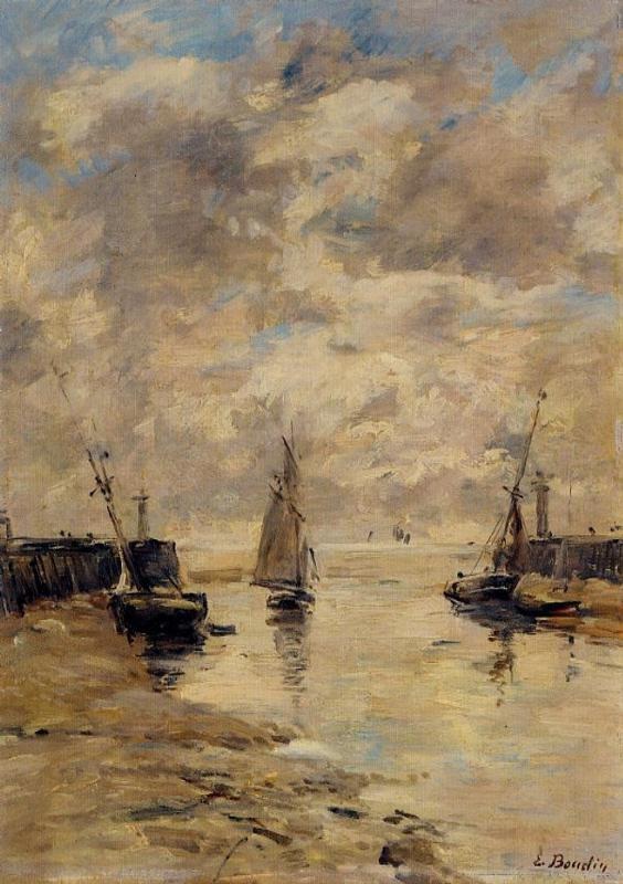 Trouville, the Jettys, Low Tide 9.jpg