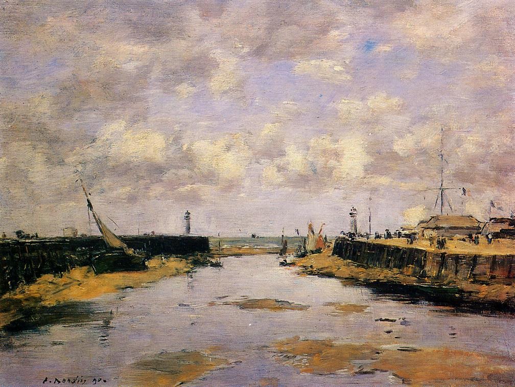 Trouville, the Jettys, Low Tide 10.jpg