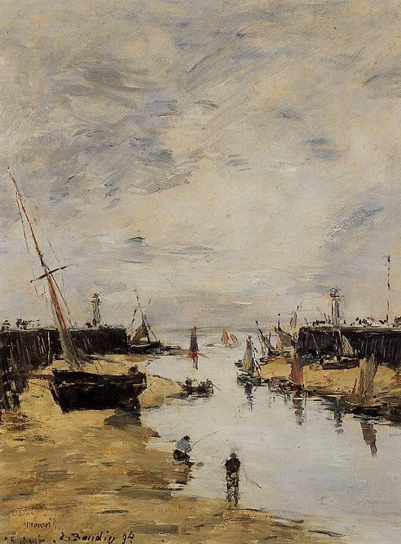 Trouville, the Jettys, Low Tide 11.jpg