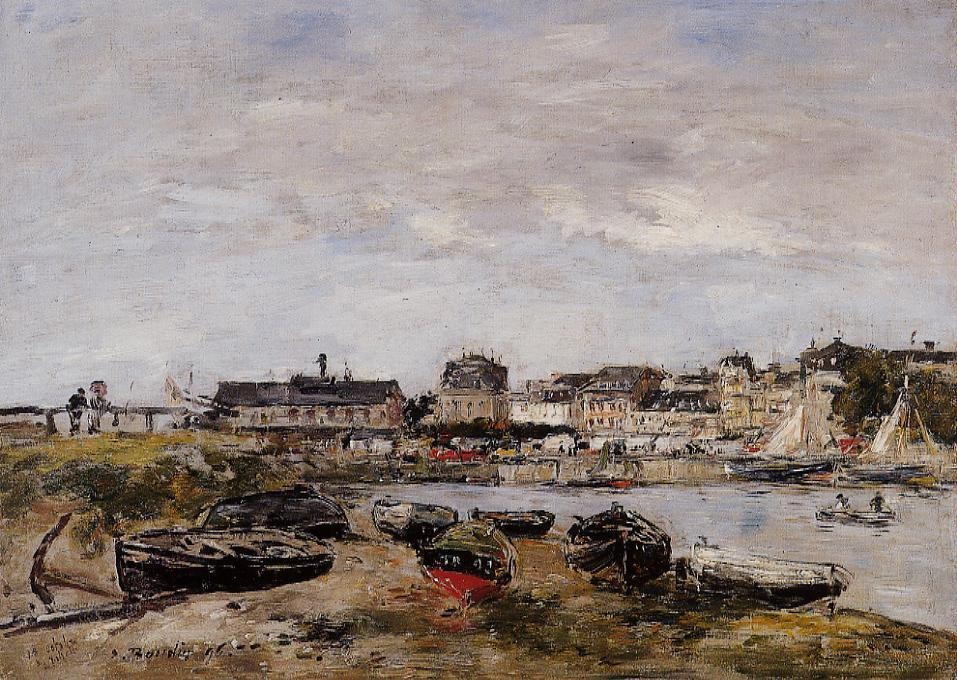 Trouville, View from Deauville, a Day in March.jpg
