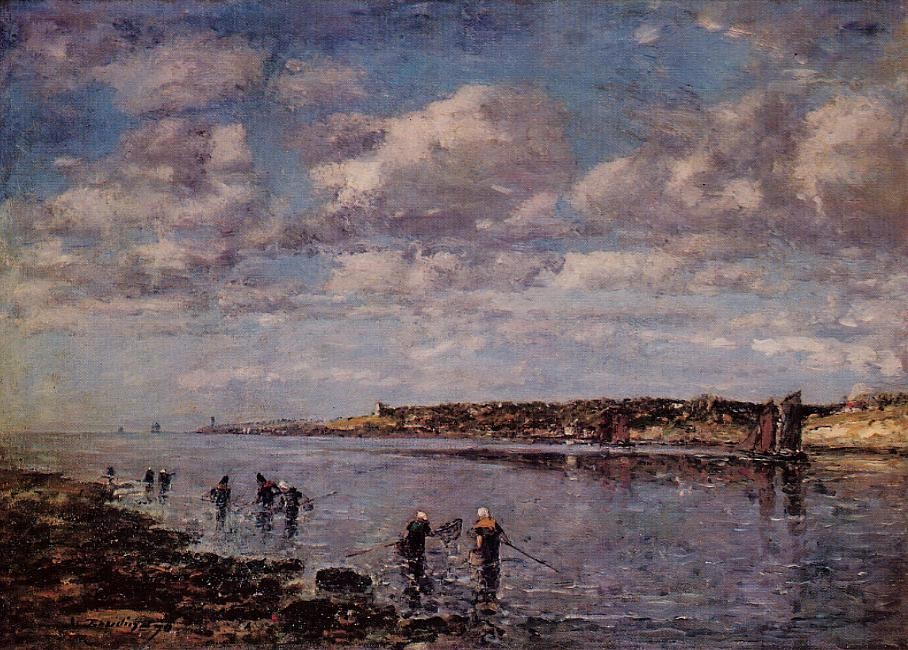 Women Fishing for Shrimp at Kerhor.jpg