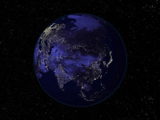 114晚上从太空看到的大陆.jpg