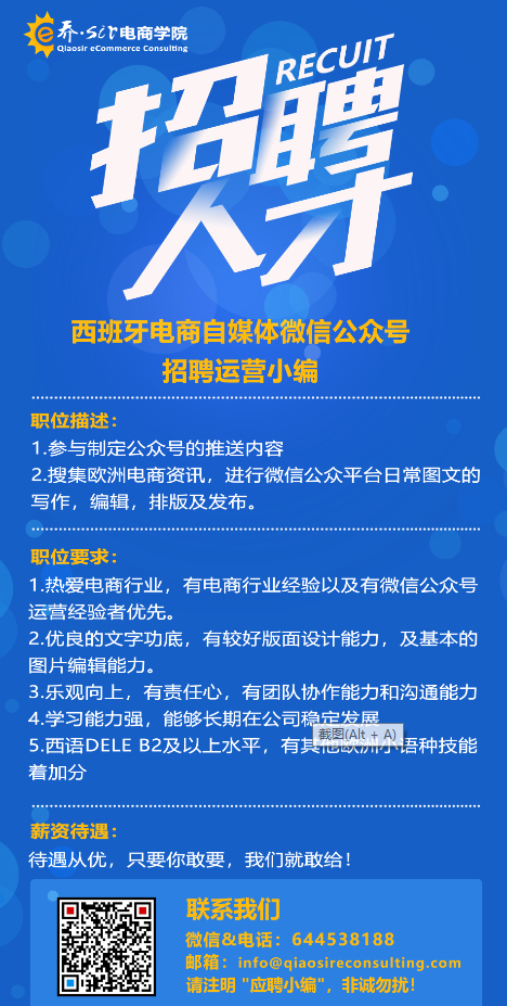 乔sir电商学院招聘