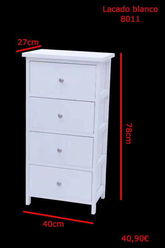 白色喷漆四开门