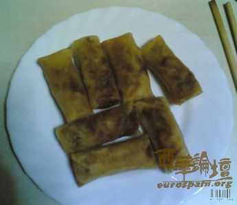 炸小春卷