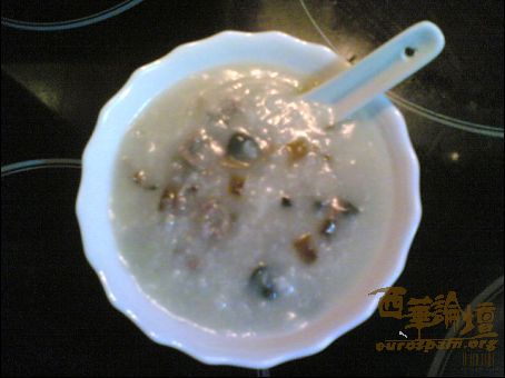 皮蛋瘦肉粥
