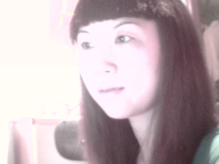 昨天自己剪的刘海