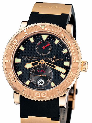 ulysse nardin  marina diver 玫瑰金