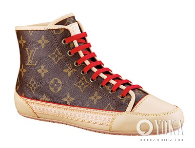 咖啡色皮面球鞋 Louis Vuitton.jpg