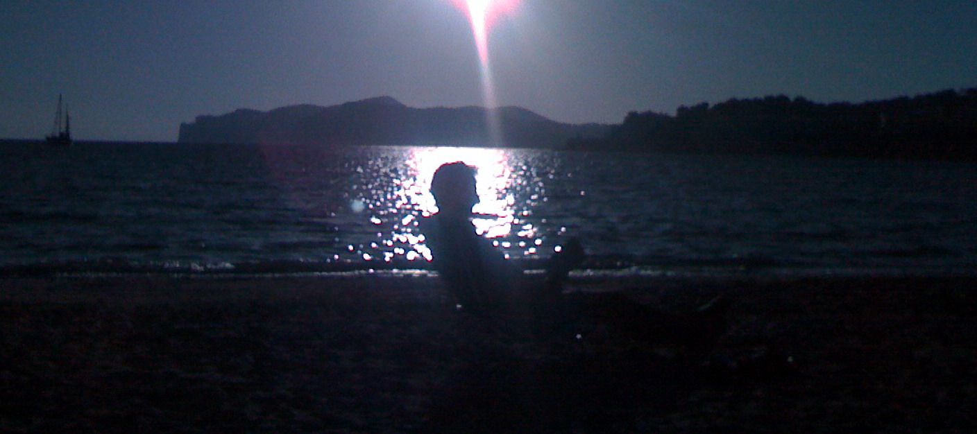 一人一景，一片海